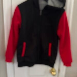 Kids Black and Red Hoodie